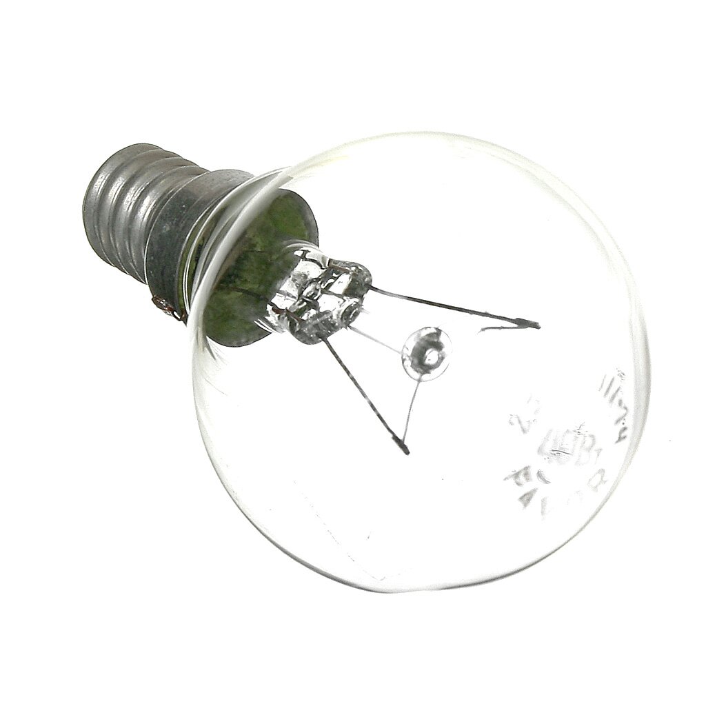 Лампа накаливания E14, 40 Вт, шар, Р45, прозрачная, Favor, ДШ 230-40