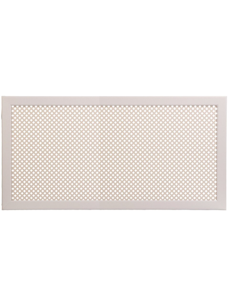 Экран для радиатора МДФ, 1200х600 мм, прямоугольный, бежевый DE LUXE, Глория, Стильный Дом, v532686