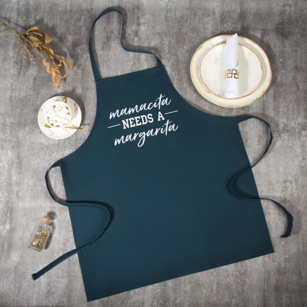 Фартук «Этель» Mamacita needs a margarita 60х70 см, 100% хлопок, репс 210 г/м2, 6581931