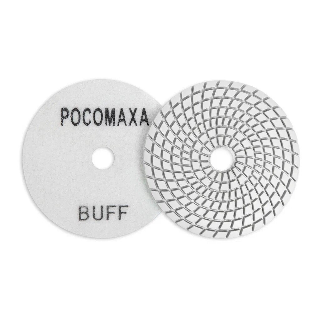 Круг алмазный гибкий Росомаха, диаметр 100 мм, зернистость P BUFF, шлифовальный велобандана buff dryflx r