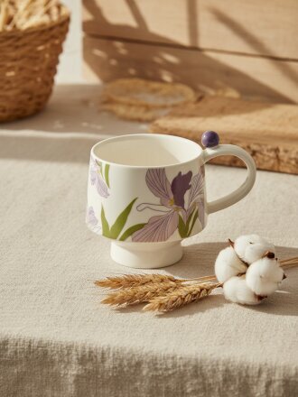 Кружка керамика, 400 мл, Флер, B060871