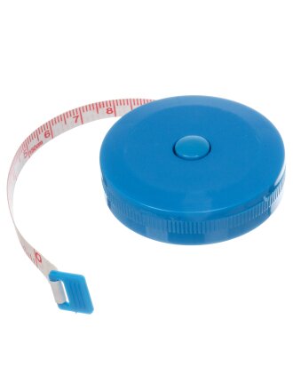 Сантиметровая лента 1.5 м, пластик, 7 мм, A180043