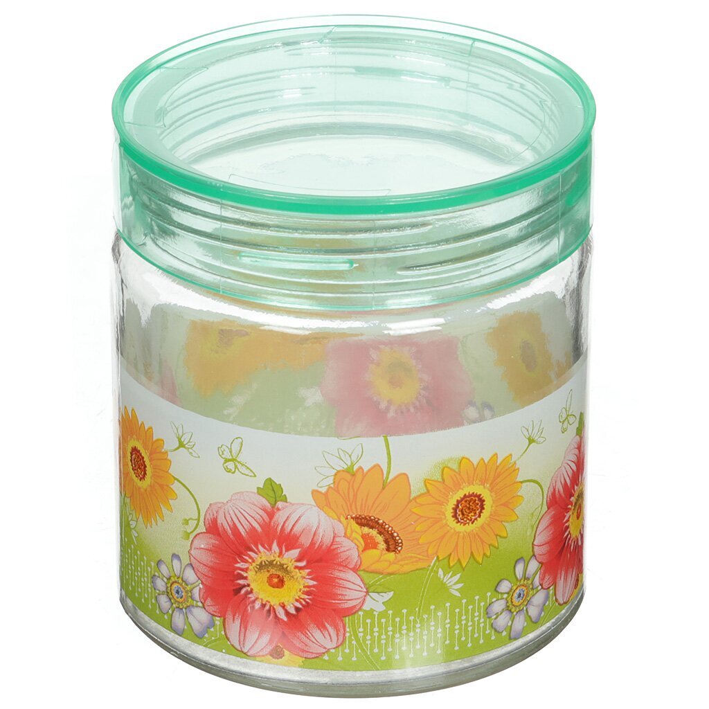 Ст Банка д/сып продуктов 800мл круглая Летний сад 01115011