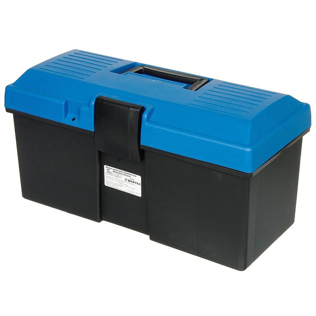 Ящик для инструментов, 38х18.5х19 см, пластик, Bartex, пластиковый замок, 2780355010 пластиковый ящик для инструментов izeltas
