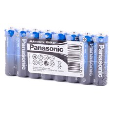 Батарейка Panasonic, АА (LR06, LR6), General Purpose, цинк-карбоновая, 1.5 В, спайка, 8 шт
