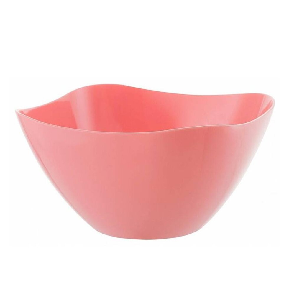 Салатник пластик, квадратный, 0.5 л, Cake, Berossi, ИК 39763000, нежно-розовый
