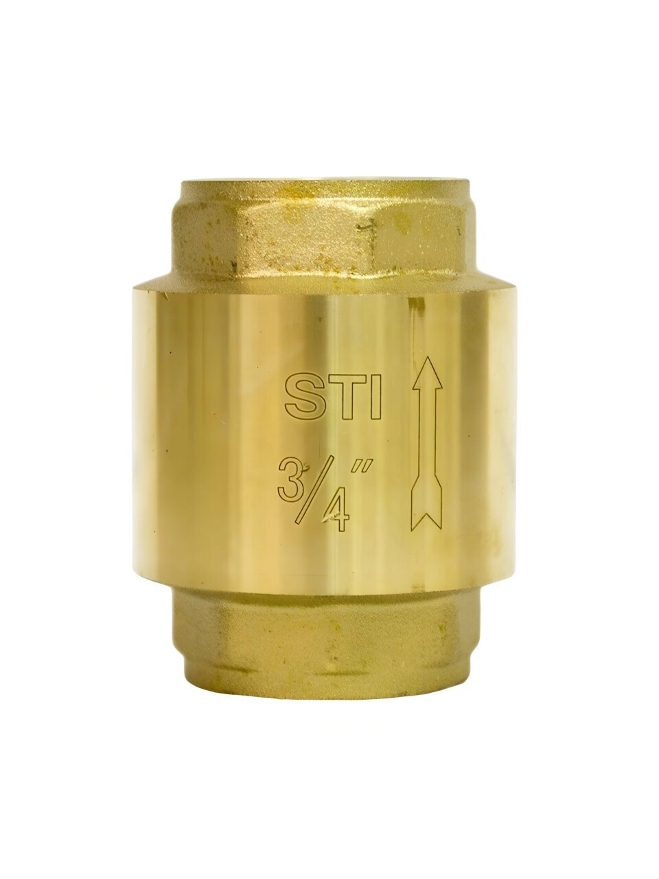 Клапан обратный 3/4&amp;quot;, г-г, латунь, DN 20, шток пвх, STI