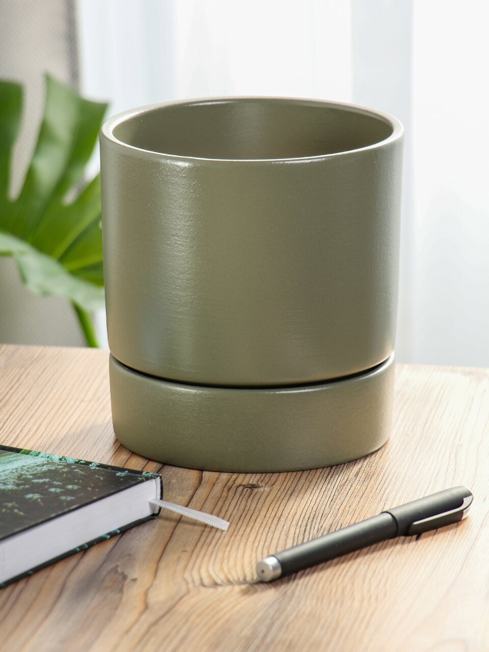 Горшок керамика, 1.8 л, форест, Берген № 3, 021699