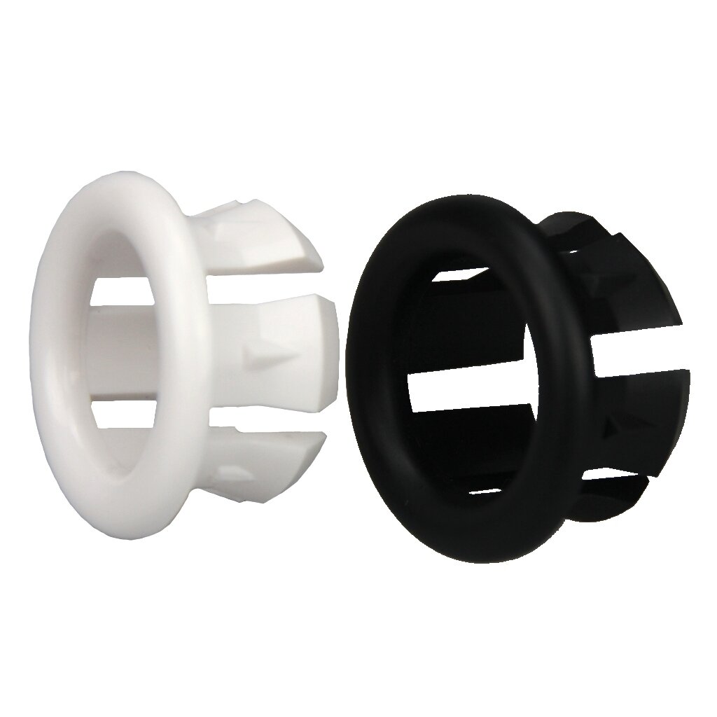 Втулка для перелива раковины, круглая, белый, черный, MasterProf, ИС.131546 кольцо уплотнительное для излива отечественного смесителя 50 шт masterprof ис 131555