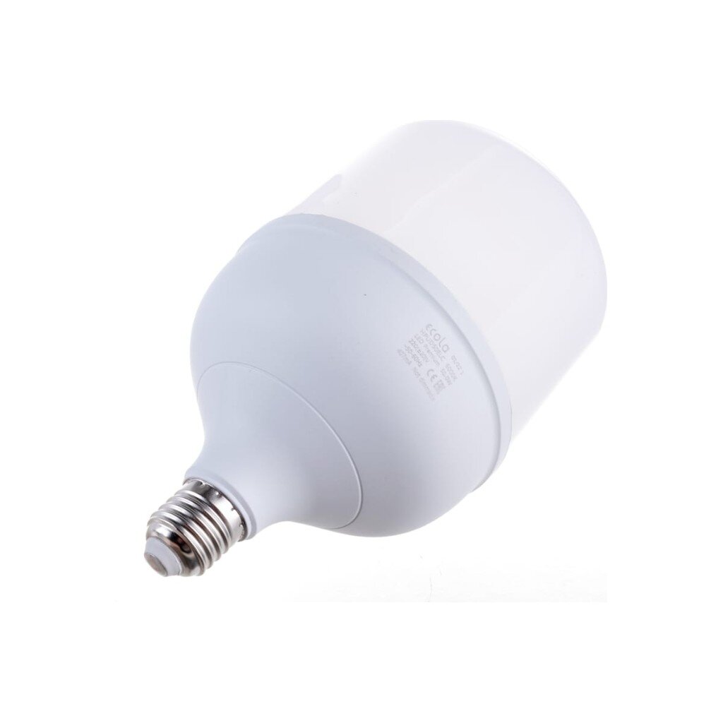 Лампа светодиодная E27-E40, 50 Вт, 220 В, цилиндрическая, 6000 К, свет холодный белый, Ecola, High Power, LED hagen флуоресцентная лампа power glo