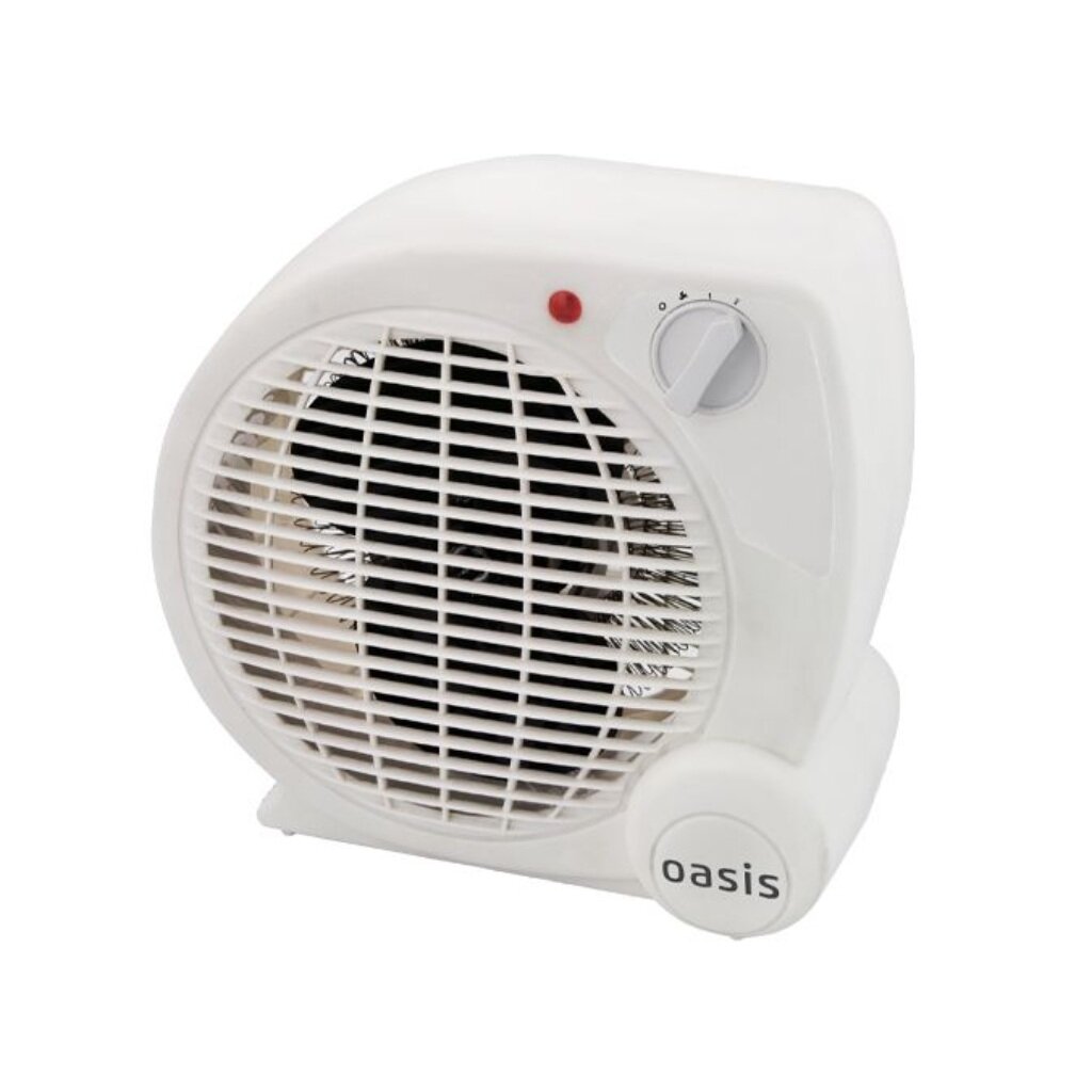 Тепловентилятор Oasis, 1 секция, напольный, 2 кВт, 20 м2, белый, SG-20R подарок для деда мороза
