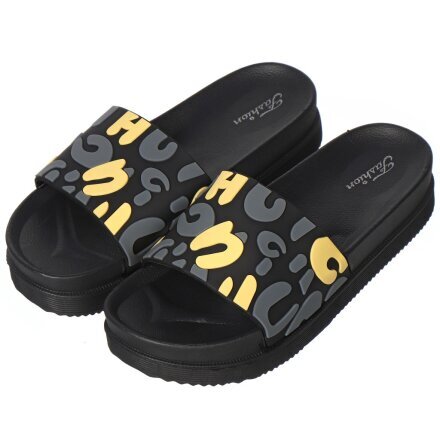 Обувь пляжная для женщин, р. 37, Символы, T2022-558