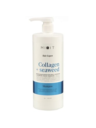 Шампунь Mixit, Hair Expert, Увлажняющий, для поврежденных волос, 1 л