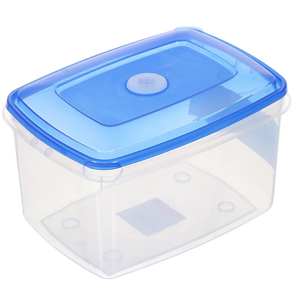 Контейнер пищевой пластик, 2.3 л, прямоугольный, с таймером, 10800800