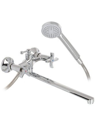 Смеситель для ванны, Potato, с кран-буксой, P2256