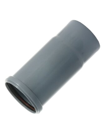 Патрубок канализационный компенсационный, 110 мм, Мультимирпласт, полипропилен, КМП ВК 110