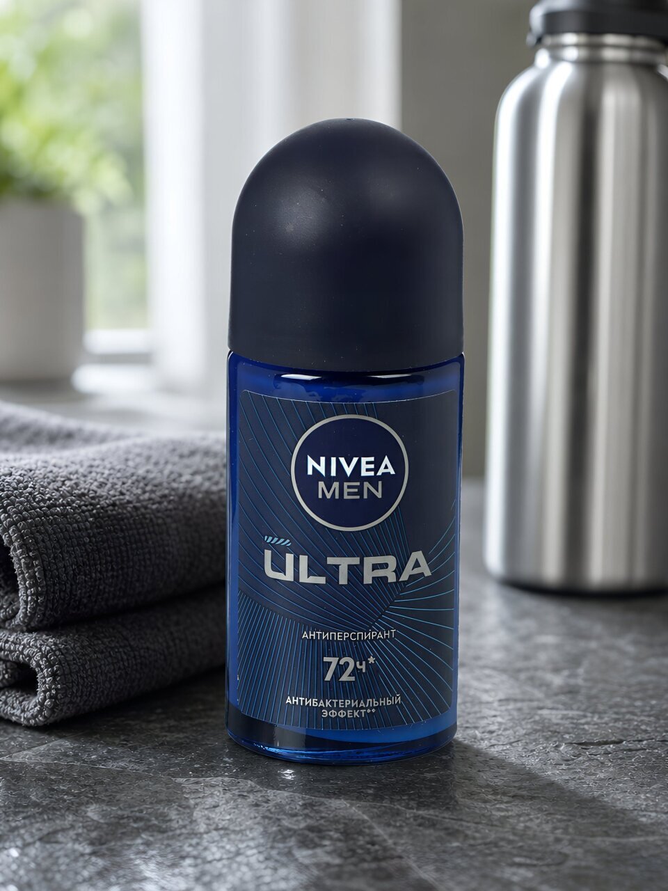 Дезодорант Nivea, Ultra, для мужчин, ролик, 50 мл