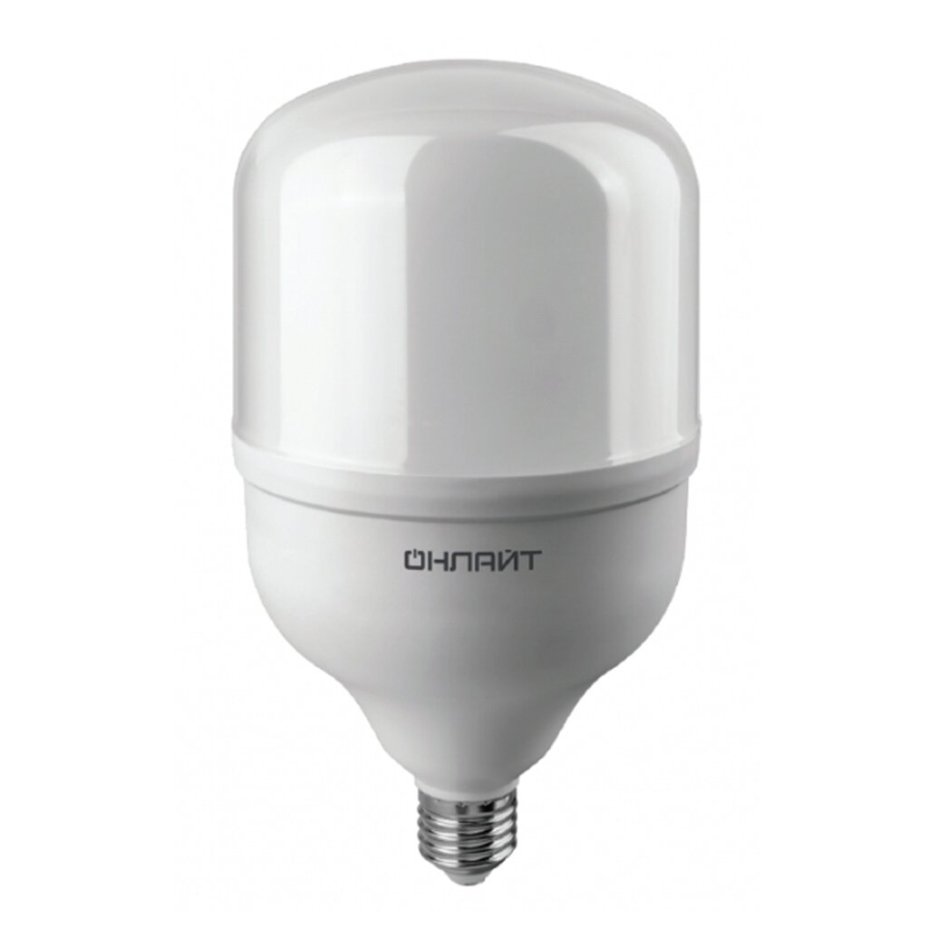 Лампа светодиодная E27-E40, 70 Вт, 700 Вт, цилиндрическая, 6500 К, свет дневной, Онлайт лампа накаливания онлайт 360 е14 240 в 40 вт шар 400 лм теплый белый света для диммера