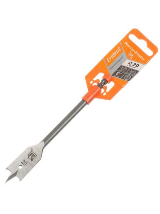 Сверло по дереву, Rennbohr, диаметр 20х152 мм, перовое, шестигранник, 659120