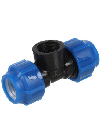 ПНД тройник d25х3/4", внутренняя резьба, Spektr