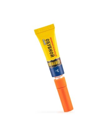 Клей-гель Секунда, для обуви, однокомпонентный, 3 г, 403-231