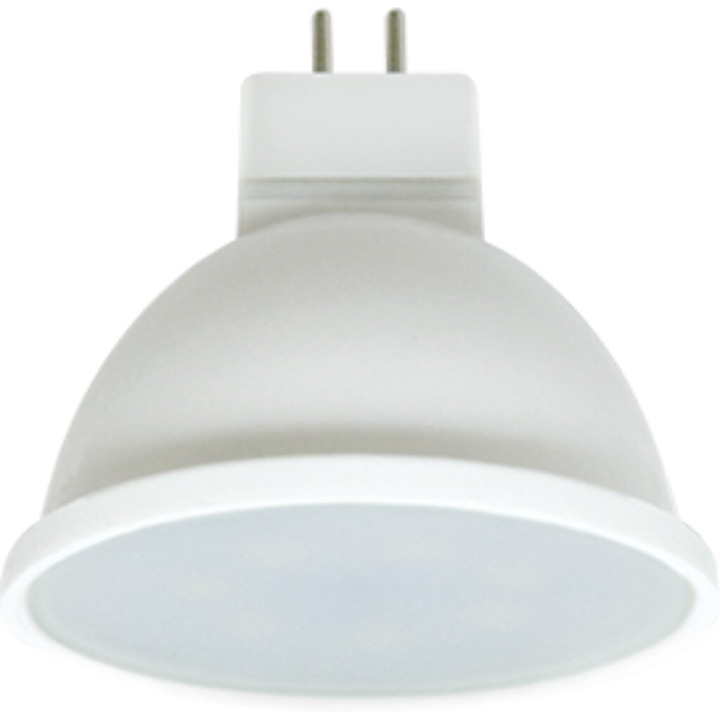 Лампа светодиодная GU5.3, 8 Вт, 220 В, рефлектор, 2800 К, свет теплый белый, Ecola, Light MR16, LED напольная светодиодная лампа лупа ln 224jb на треноге jbh черная