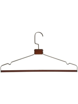 Вешалка-плечики для одежды, 44 см, дерево, в ассортименте, A200161