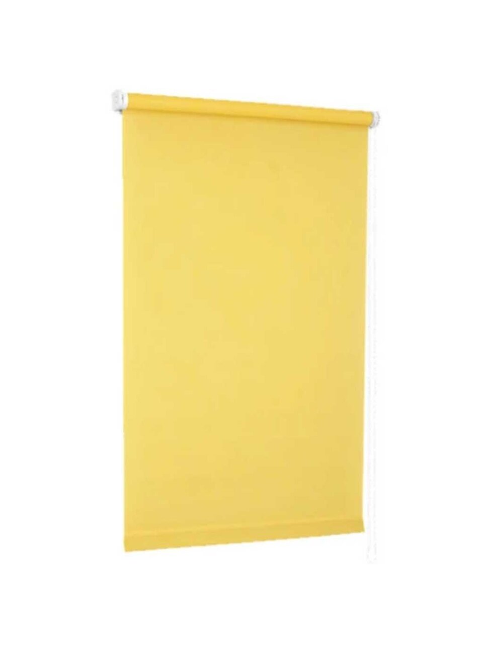 Рулонная штора Сантайм, 170х140 см, ширина крепления 144 см, мимоза, Delfa, СРШ-03-154