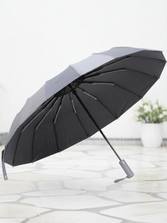 Зонт автомат, 16 спиц, 60 см, в ассортименте, Y4-11571