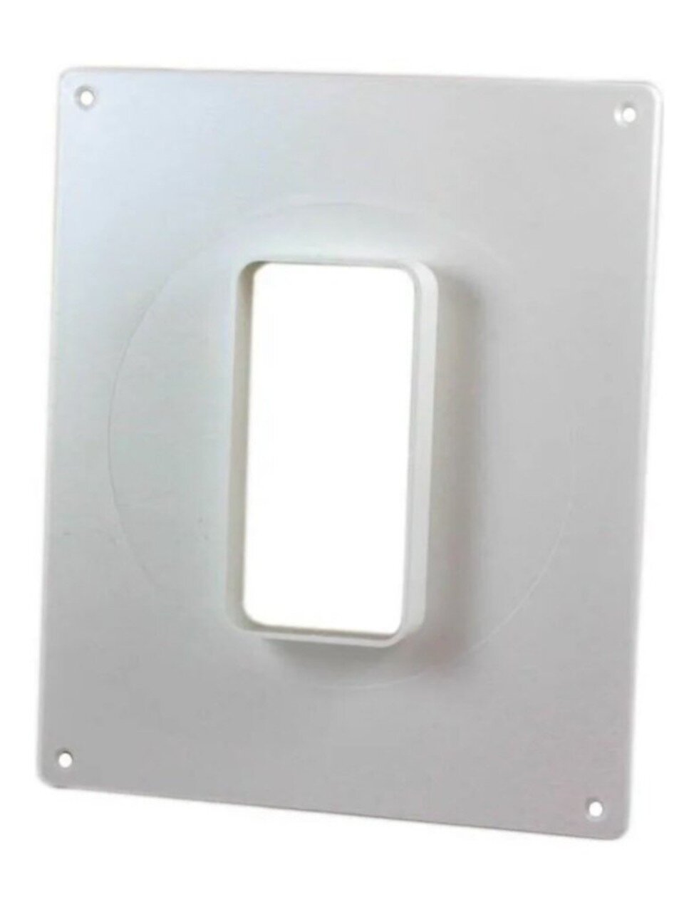 Площадка торцевая пластик, 60х120 мм, вертикальная, Event, ТПП 612 В