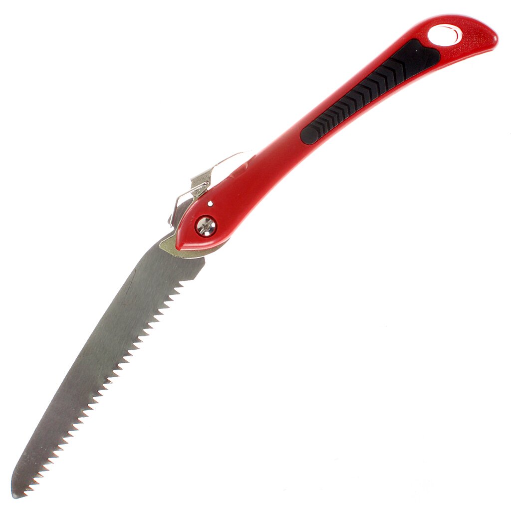 Ножовка по дереву, 180 мм, рукоятка двухкомпонентная, складная, Инструм-Агро, 010206 садовая складная ножовка skrab
