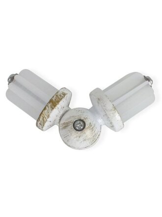 Эркер диаметр 25 мм, белое золото, СЭ-25-002-33