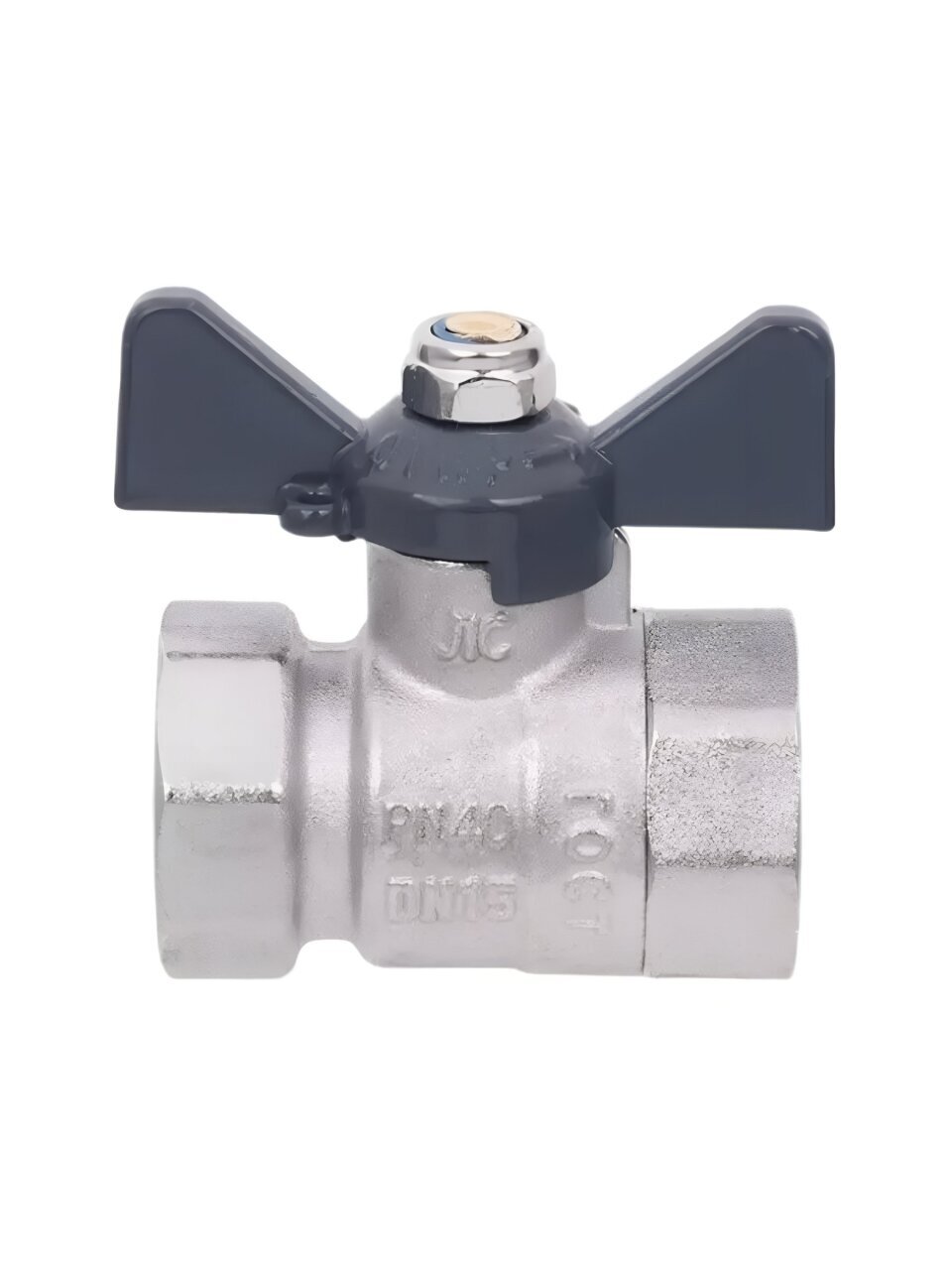 Кран для воды, 3/4&amp;quot;, г-г, латунь, ручка-бабочка, DN 20, 01156, AquaLink