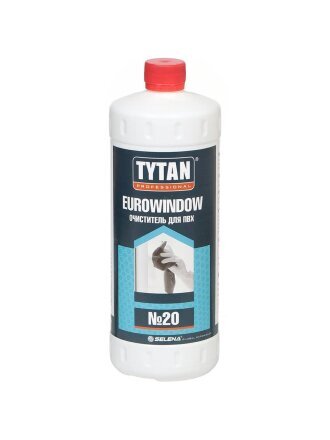 Очиститель для ПВХ, Eurowindow №20, 0.95 л, Tytan, 10894