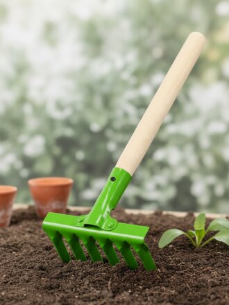 С коротким черенком