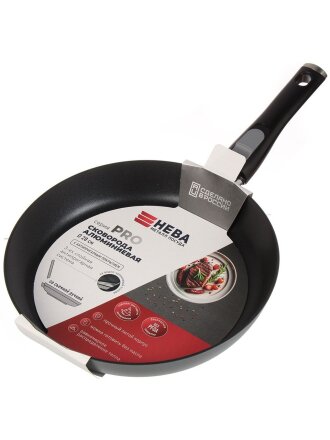 Сковорода литой алюминий, 28 см, антипригарное покрытие, Нева Металл Посуда, Pro, съемная ручка