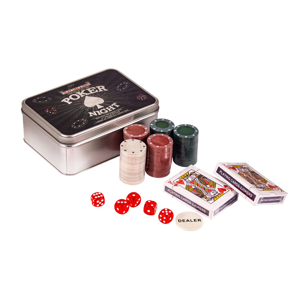 Игра настольная Покер 42468, 100 фишек