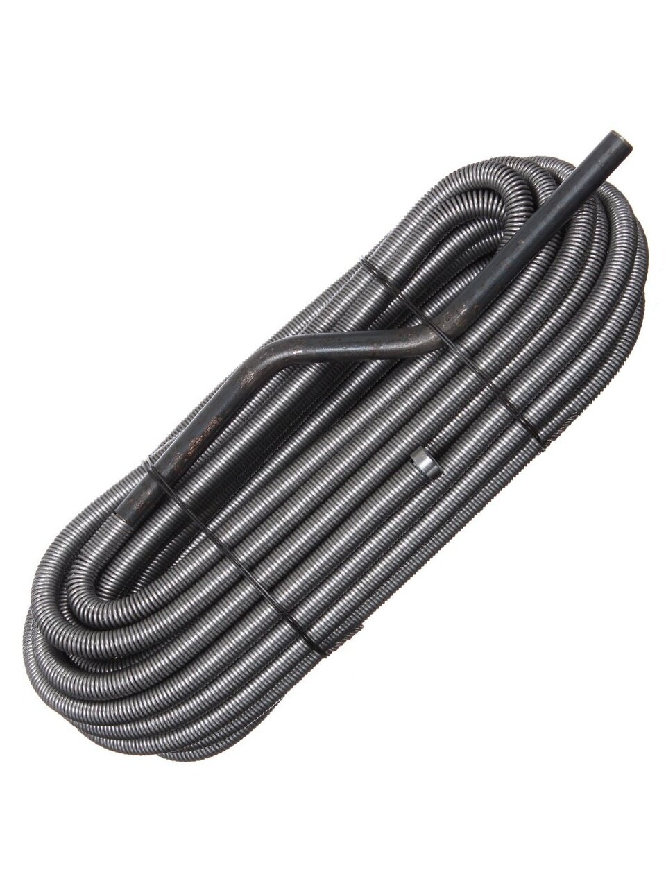 Трос сантехнический для засоров стояков, диаметр 13.5 мм, пружина, 1.8 мм, 15 м, СантехКреп, 3.1.5.6.