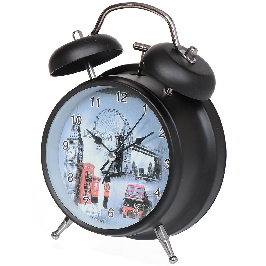 Часы-будильник настольные, Лондон, JC-11923 часы будильник настольные лондон jc 11923