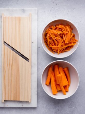 Терка для корейской моркови, 32х10х15 см, дерево, навеска, 1021