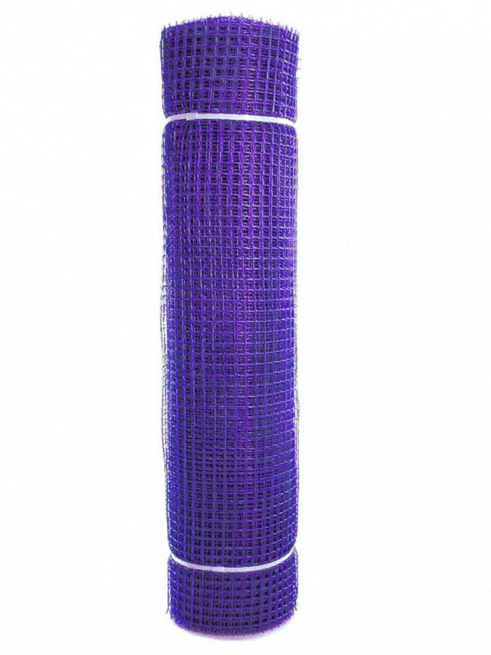 Сетка садовая пластмасса, ячейка 15 х 15 мм, квадратная, 100х2000 см, сиреневая, Зеленый Луг, Удачная