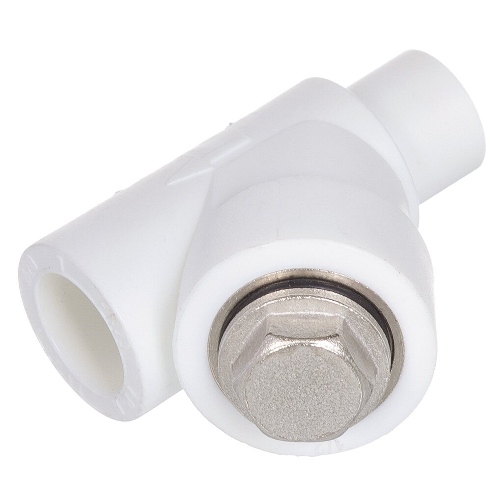 Фильтр полипропилен, d32 мм, 45 °, внутренняя/наружная, белый, РосТурПласт вентиль для радиатора угловой полипропилен d20х1 2 белый ростурпласт