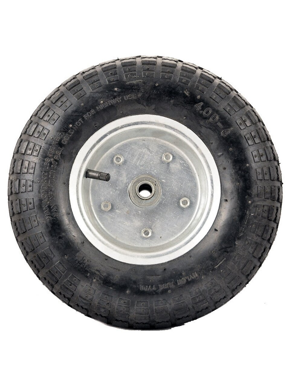 Колесо для тачки 4.00-6, втулка D16 мм