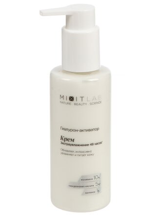 Крем для лица, Mixit, Lab Wow, экстраувлажнение, 150 мл, с мочевиной и гиалуроновой кислотой