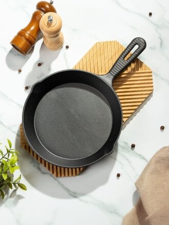 Сковорода чугун, 24 см, Y4-8873