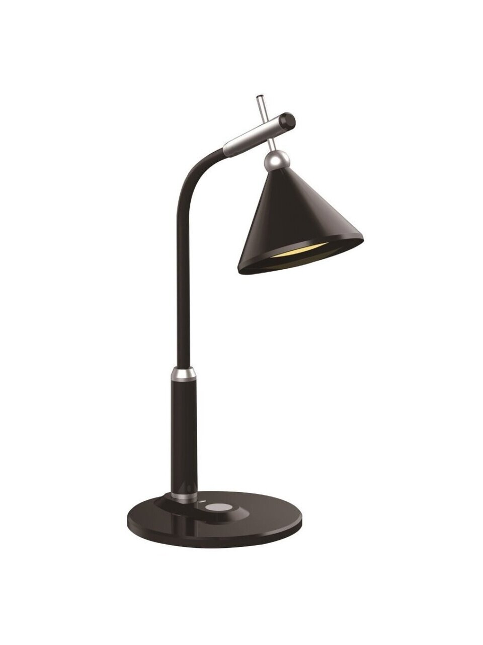 Светильник настольный 6 Вт, черный, абажур черный, Gerhort, BL1851 BLACK