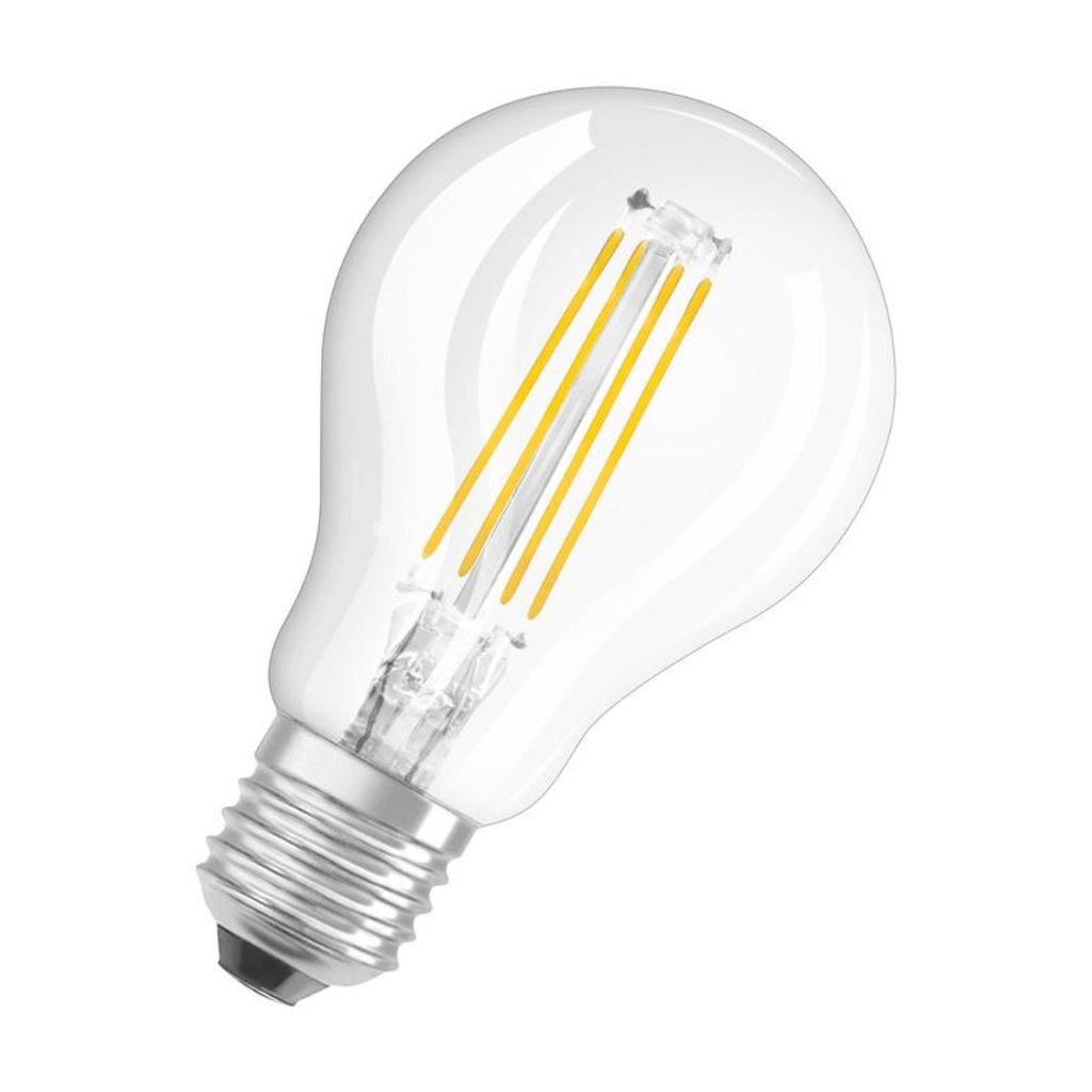 Лампа светодиодная филаментная LED STAR CLASSIC P 60 5W/840 5Вт шар 4000К нейтр. бел. E27 600лм 220-240В прозр. стекло OSRAM 4058075212541
