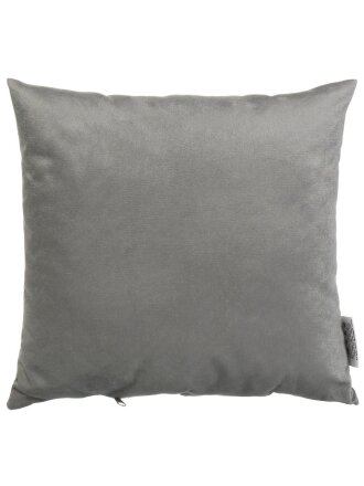 Подушка декоративная, 40х40 см, Классика, 100% полиэстер, светло-серая