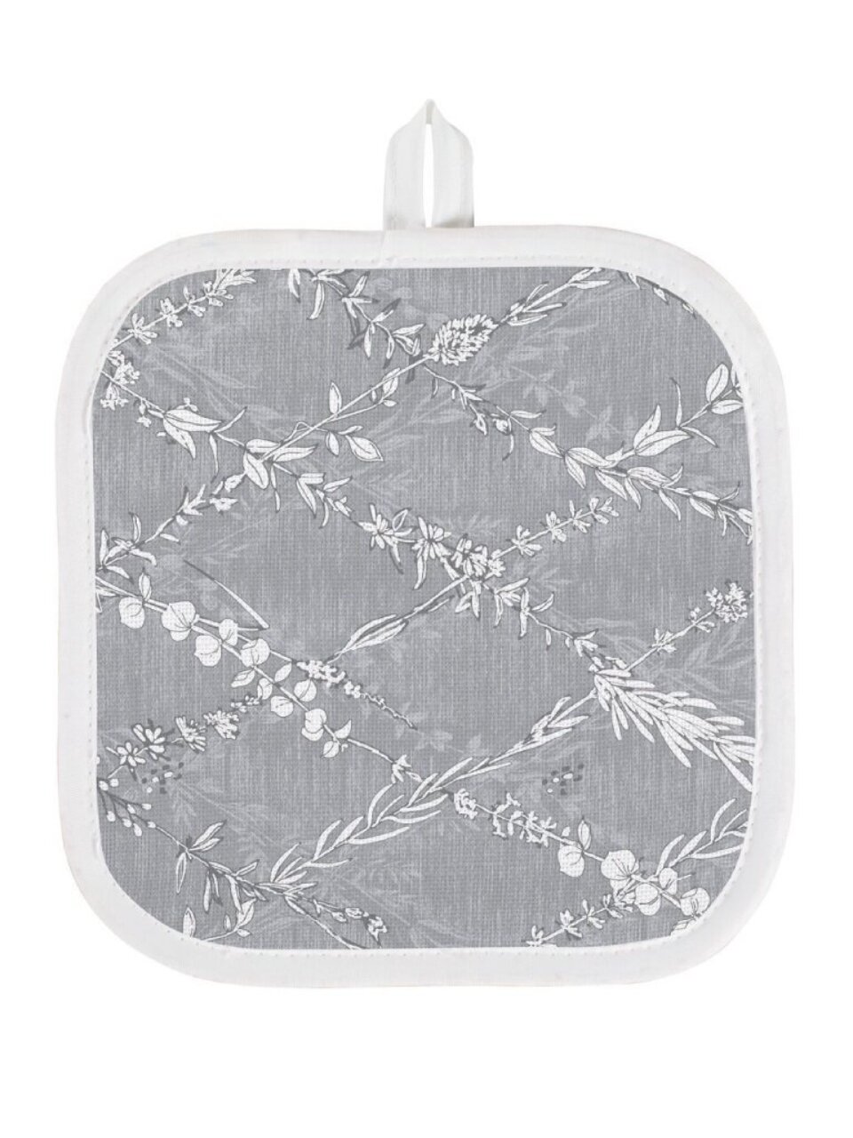 Прихватка 20х20 см, 100% хлопок, Verossa, Серебряный век Вид 1, 765914