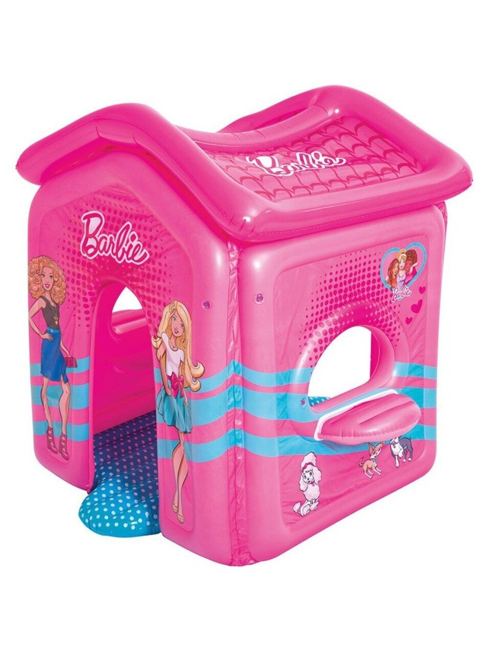 Игровой центр 150х135х142 см, Дом Барби, от 2 лет, Bestway, 93208